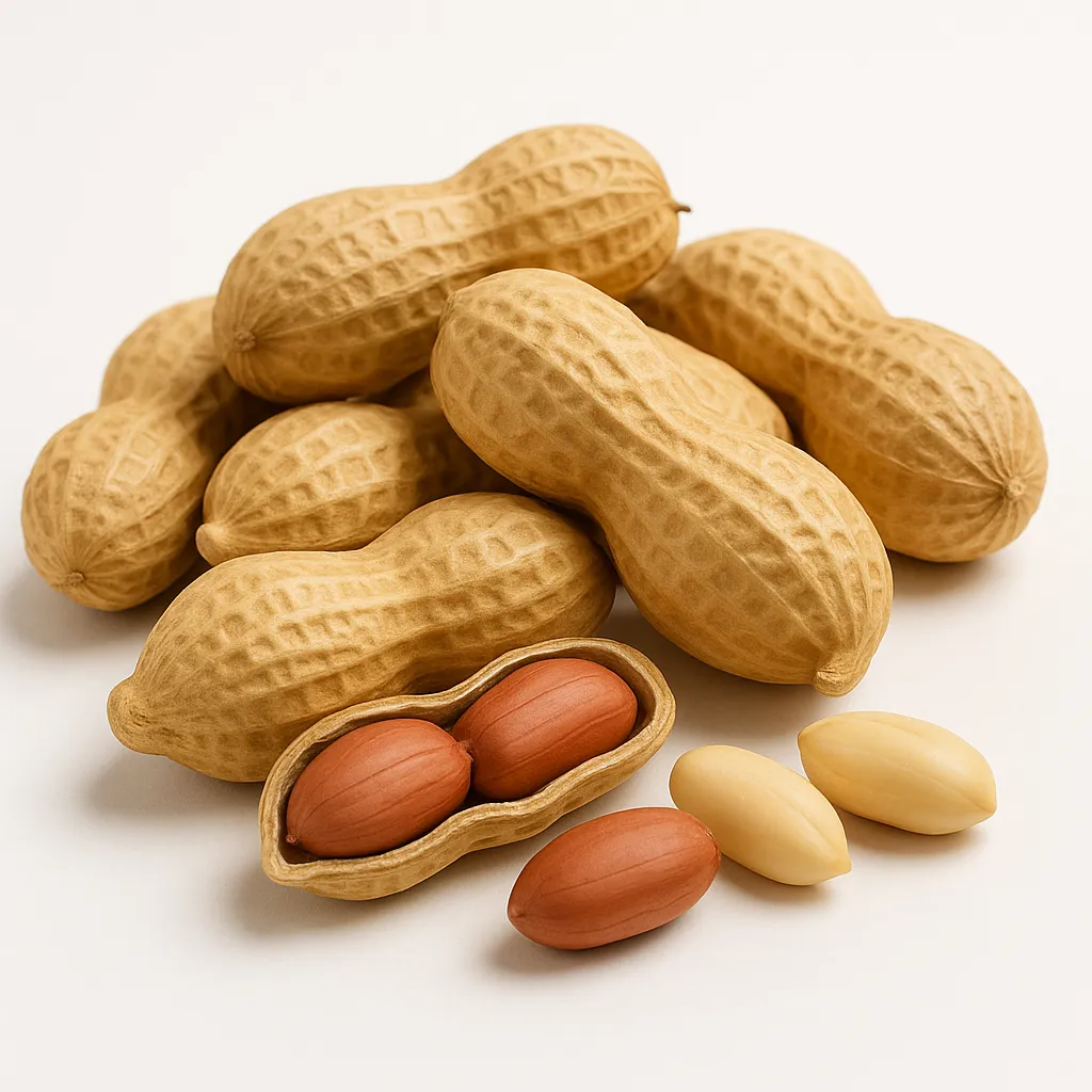 Sri Lankan peanuts cleaned and bagged for export